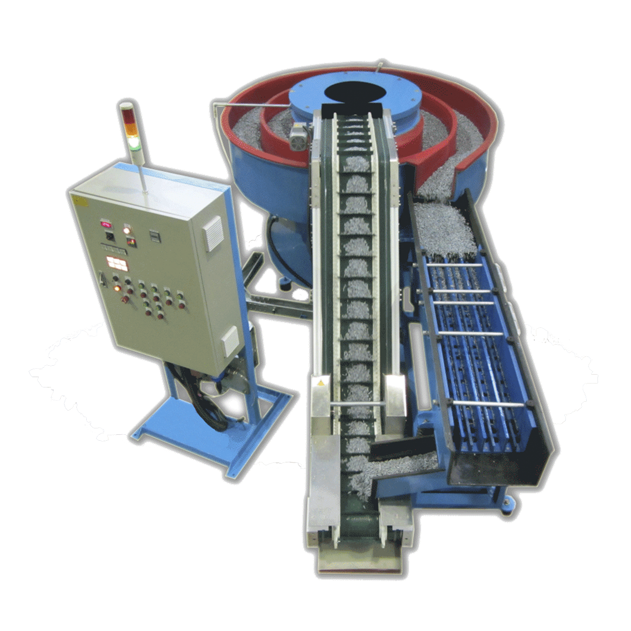 Vibratory Bowl Finishing Machine